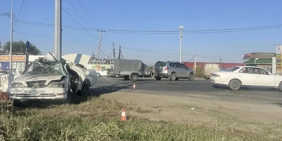 На трассе Омск — Русская Поляна произошло смертельное ДТП